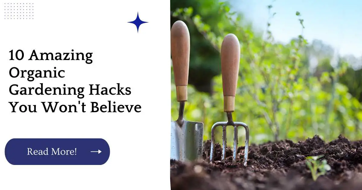 10 Amazing Organic Gardening Hacks You Won't Believe